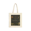 Exotica Botanical Canvas Tote Bag