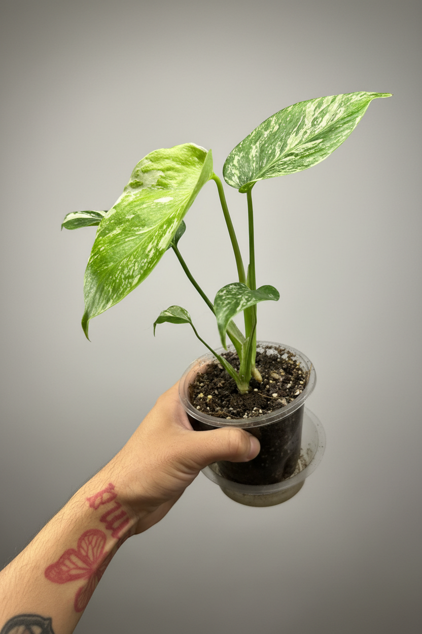 Monstera Borsignia Albo (Exact Plant)